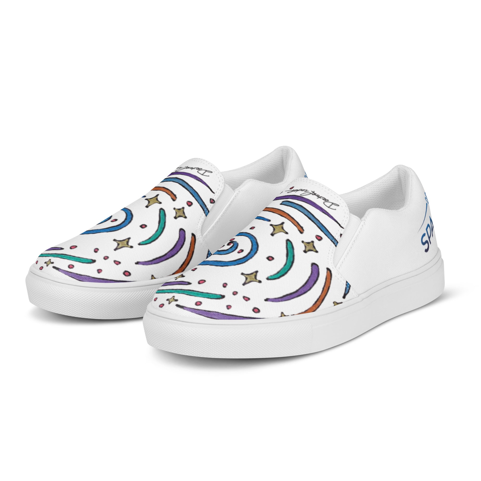 Black Magic Women’s slip-on canvas shoes