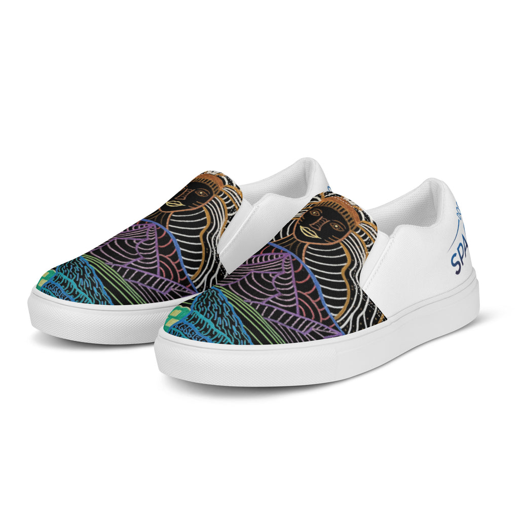 AfroGaia Rising Women’s slip-on canvas shoes