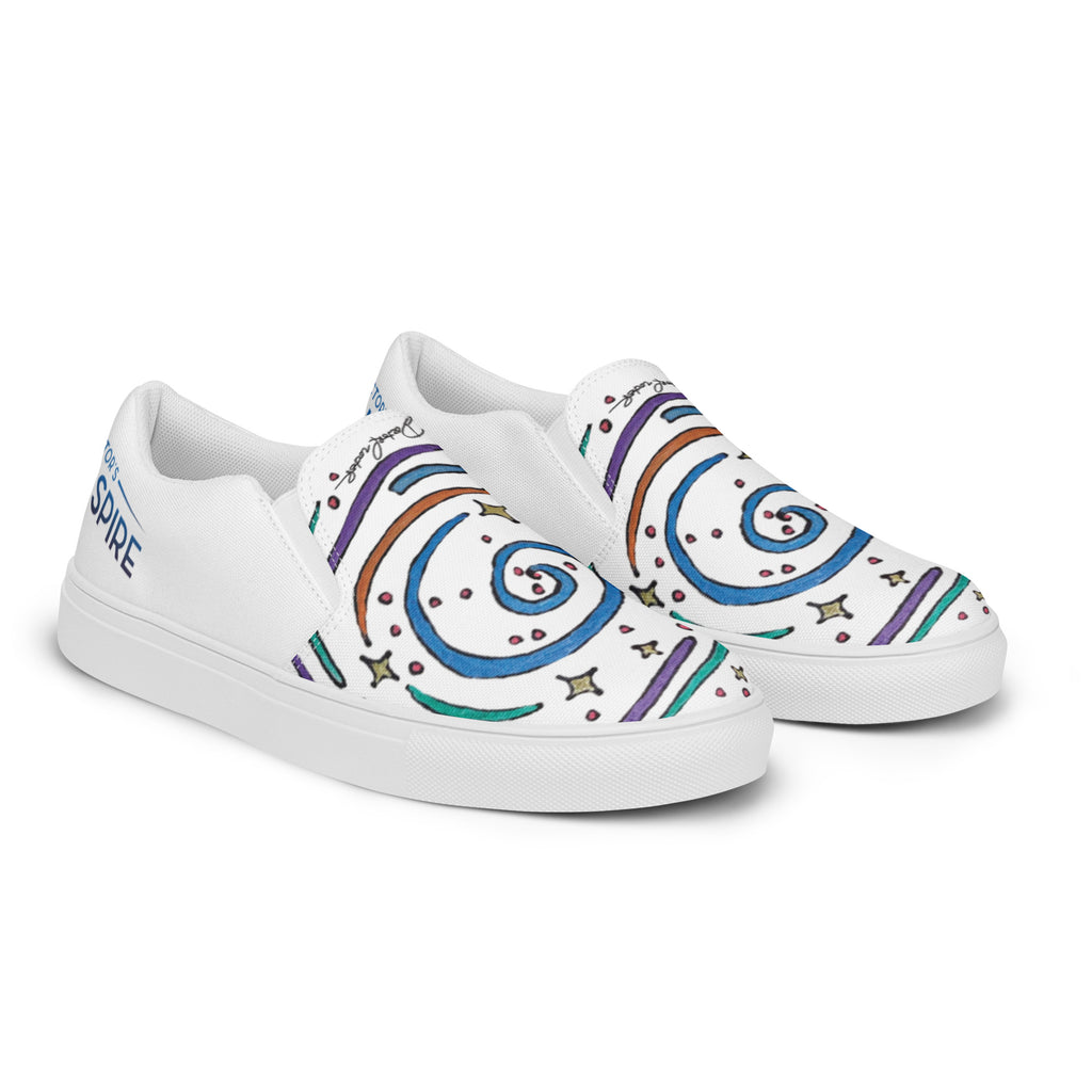 Black Magic Women’s slip-on canvas shoes