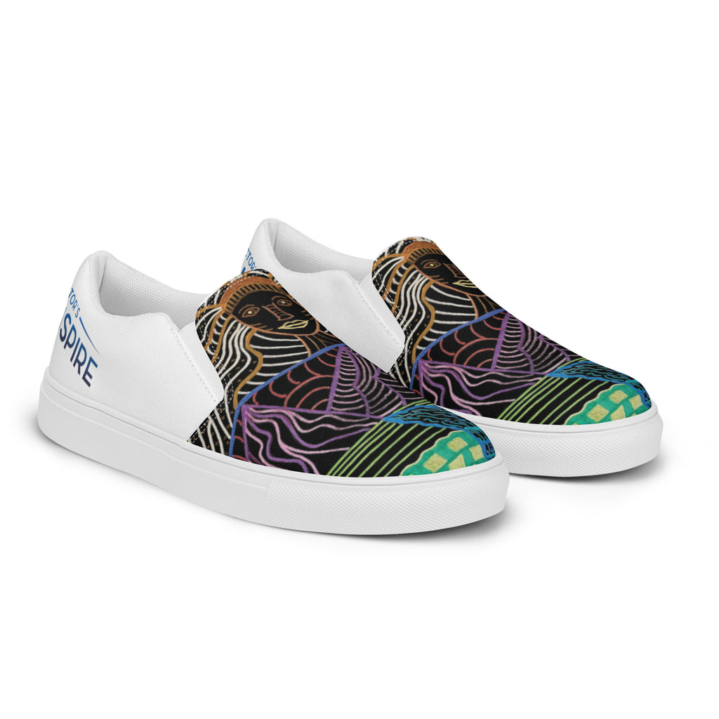 AfroGaia Rising Women’s slip-on canvas shoes